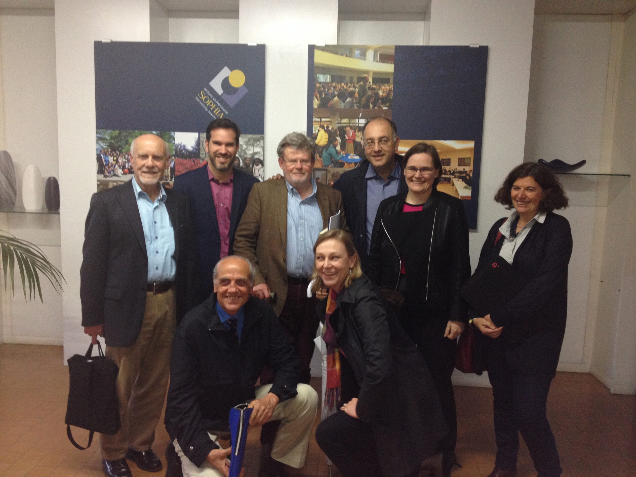 Turningpoint researcher, Benjamin Pavageau, presents during symposium in Loppiano, Italy
